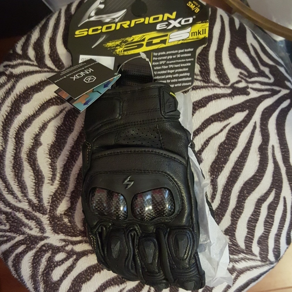 Scorpion SGS MK II Mortocycle Gloves